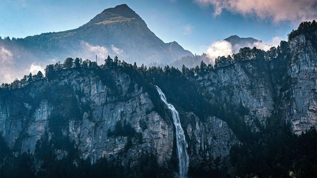Reichenbach Falls, Bernese Oberland, Switzerland