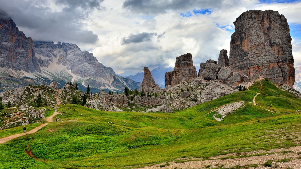 Cinco Torres, Dolomitas, Itália