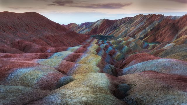 Zhangye Danxia National Geopark, Gansu, China