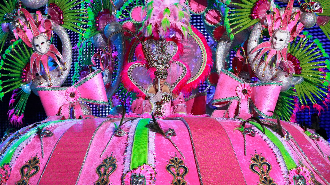 Reina del Carnaval de Santa Cruz de Tenerife, España