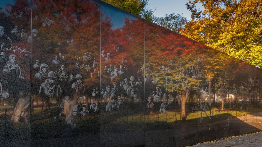 Mural Wall, Korean War Veterans Memorial, Washington, DC - Bing Gallery