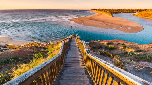 Onkaparinga River, Port Noarlunga, South Australia