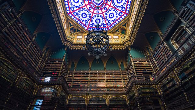 Royal Portuguese Cabinet of Reading, Rio de Janeiro, Brazil