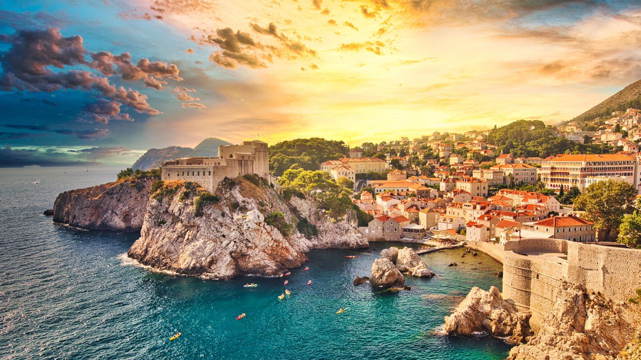 Fort Lovrijenac, Dubrovnik, Croatie