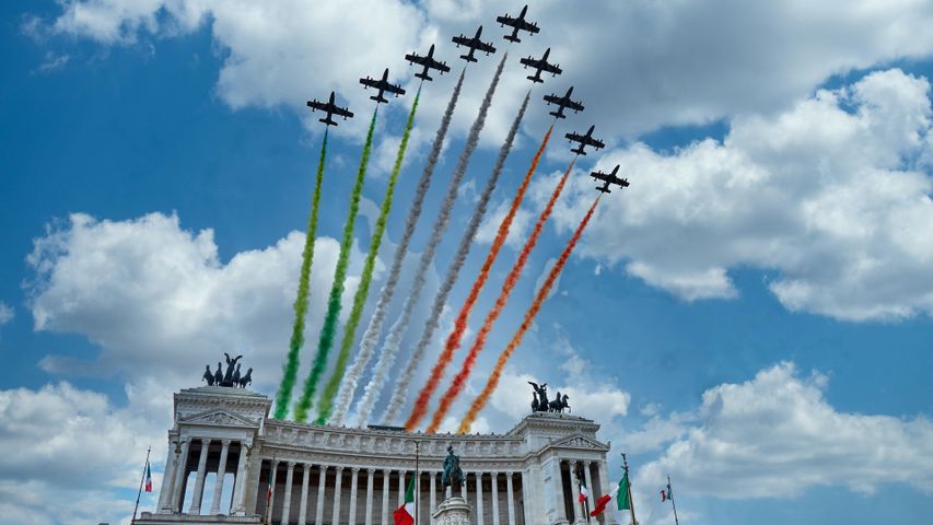 Festa della Repubblica Italiana, Vittoriano, Piazza Venezia, Roma