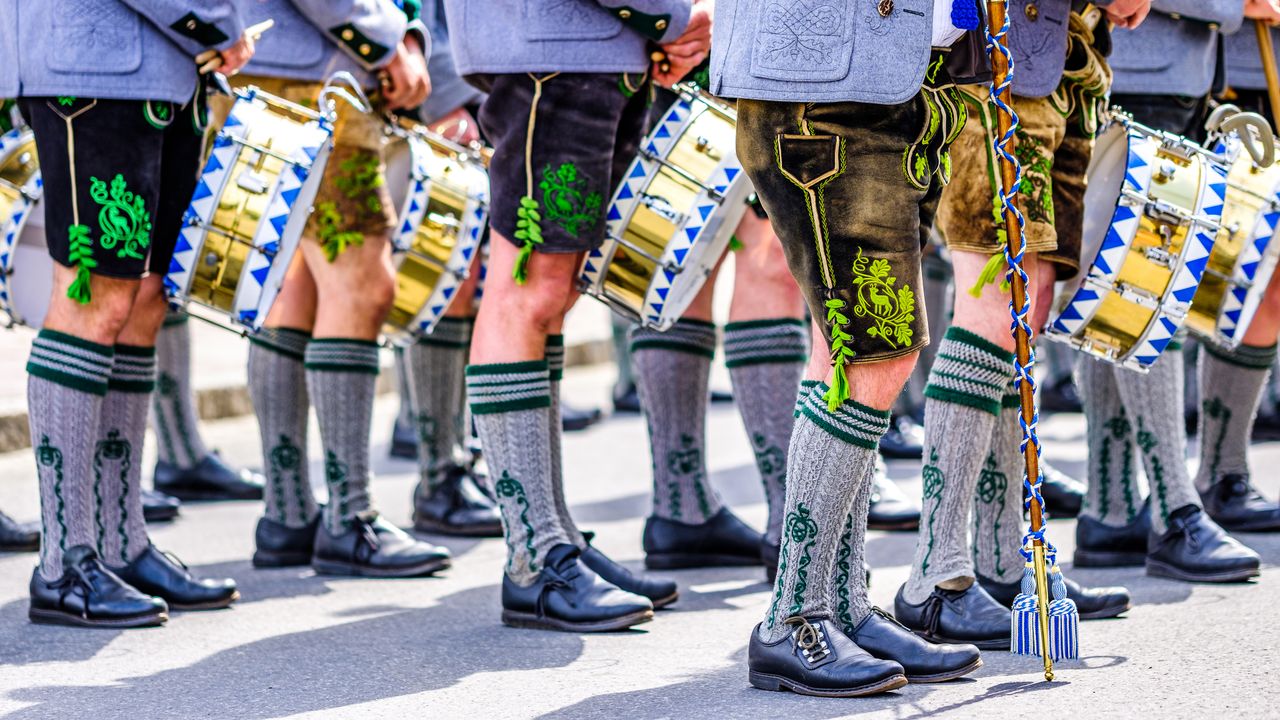 Lederhosen und Tradition, Oktoberfest auf der Theresienwiese in München
