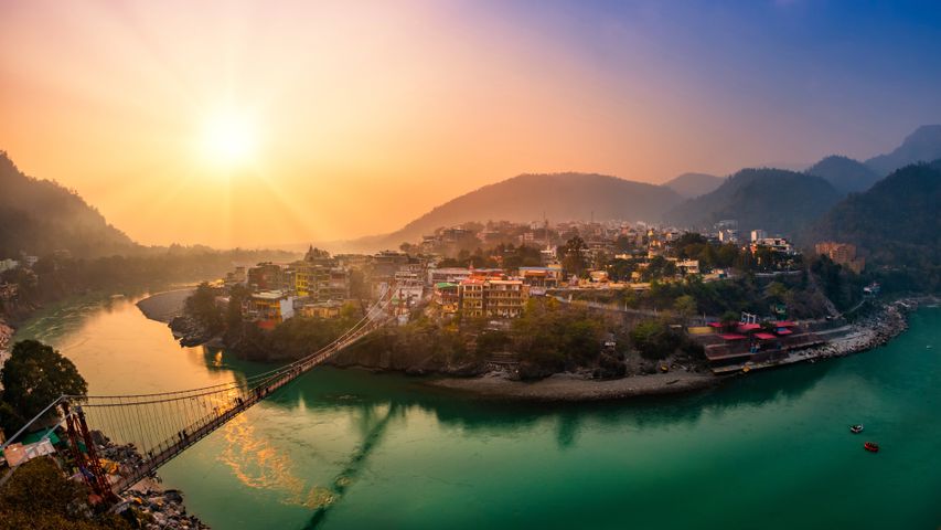 Lakshman Jhula, Rishikesh, Uttarakhand