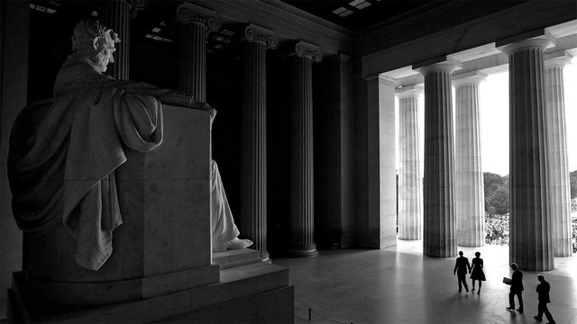 Lincoln Memorial in Washington, DC